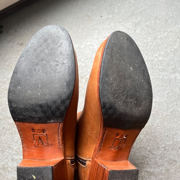 ADELANTE - Tan Leather Boots - Picture 8 of 8